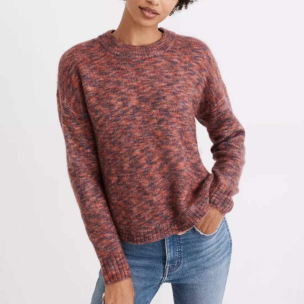 Madewell Side Button Pullover Sweater